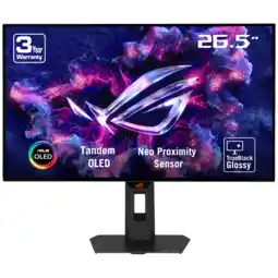 MediaMarkt Asus Rog Strix Oled Xg27aqwmg - 26.5 Inch Qhd Woled aanbieding