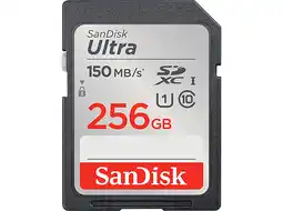 MediaMarkt Sandisk Sdxc Ultra 256gb 150mb/s C10 Uhs-i aanbieding