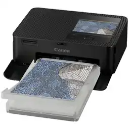 MediaMarkt Canon Cp1500 + 54 Vel Fotopapier Kit - Zwart Compact Foto Printer aanbieding
