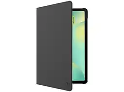 MediaMarkt Gecko Samsung Galaxy Tab S10 Fe / Lite S9 - Cactus Leather Zwart Cover Beschermhoes aanbieding