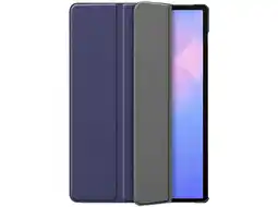 MediaMarkt Just In Case Trifold Case Samsung Galaxy Tab S10 Fe+ - Blauw Beschermhoes aanbieding