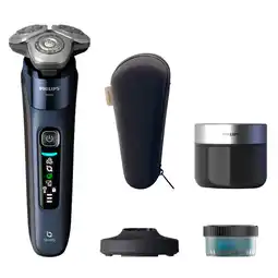 MediaMarkt PHILIPS Shaver i9000 X9003/30 Scheerapparaat Blauw aanbieding
