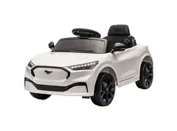 MediaMarkt Mustang Mustangwhite Elektrische Wagen Voor Kinderen Wit aanbieding