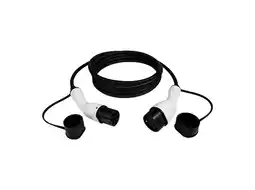 MediaMarkt Sinox Type 2 16a 3 Phase 5m Zwart Ev Oplaadkabel aanbieding