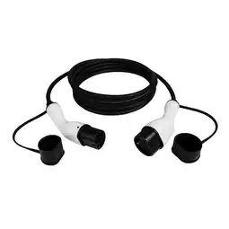 MediaMarkt Sinox Type 2 32a 3 Phase 5m Zwart Ev Oplaadkabel aanbieding