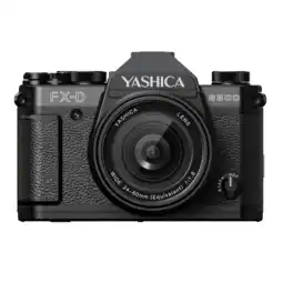 MediaMarkt Yashica Fx-d S300 Digital Film Simulation Camera With Evf Compactcamera Zwart aanbieding