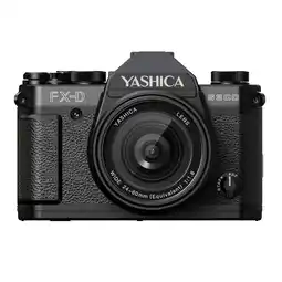 MediaMarkt Yashica Fx-d S300 Digital Film Simulation Camera With Evf Compactcamera Zwart aanbieding
