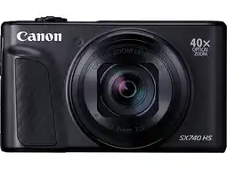 MediaMarkt Canon Powershot Sx 740 Hs Lite Zwart Compactcamera aanbieding