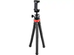 MediaMarkt Hama 4608 Vlog Flexpro 27cm Rood aanbieding