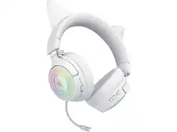 MediaMarkt Razer Kraken Kitty V3 Pro Wireless Rgb Gaming Headset Wit aanbieding