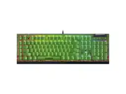 MediaMarkt Razer Blackwidow V4 X Mechanical Gaming Keyboard (green Switch) - Minecraft Edition Us Qwerty Layout aanbieding
