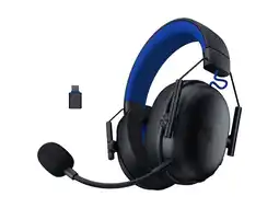 MediaMarkt Razer Blackshark V3 X Hyperspeed Voor Playstation Gaming-headset Zwart/blauw aanbieding