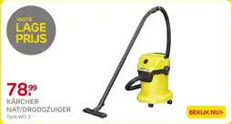 Praxis Kärcher nat / droogzuiger aanbieding