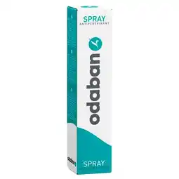 Trekpleister Odaban Antitranspirant Spray aanbieding