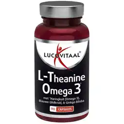 Trekpleister Lucovitaal L-Theanine Omega 3 Capsules aanbieding