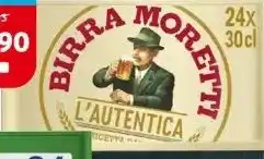 Hoogvliet Birra Moretti aanbieding