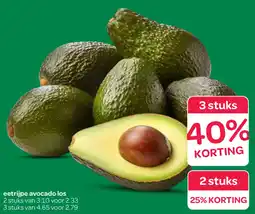 Spar Eetrijpe avocado los aanbieding