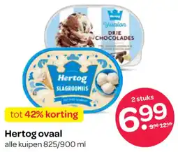 Spar Hertog ovaal aanbieding