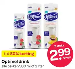 Spar Optimel drink aanbieding