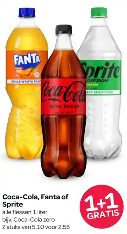 Spar Coca-Cola, Fanta of Sprite aanbieding
