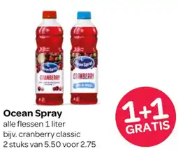 Spar Ocean Spray aanbieding