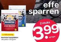 Spar Beemster kaasplakken aanbieding