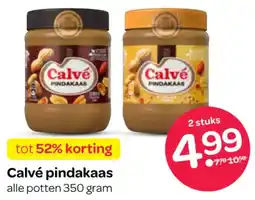 Spar Calvé pindakaas aanbieding