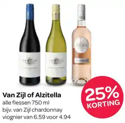 Spar Van Zijl of Alzitella aanbieding
