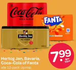 Spar Hertog Jan, Bavaria, Coca-Cola of Fanta aanbieding