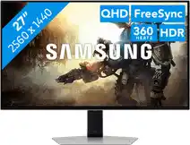 MediaMarkt SAMSUNG Odyssey OLED G6 LS27DG602SUXEN - 27 inch - 2560 x 1440 (Quad HD) - 0.03 ms - 360 Hz aanbieding