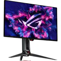 MediaMarkt ASUS ROG Swift OLED PG27UCDM - 26.5 inch - 3840 x 2160 (Ultra HD) - 0.03 ms - 240 Hz aanbieding