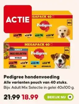 Pets Place Pedigree hondenvoeding aanbieding