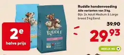 Pets Place Ruddle hondenvoeding aanbieding