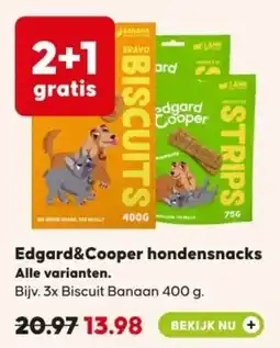 Pets Place Edgard&Cooper hondensnacks aanbieding