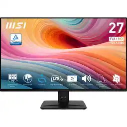 MediaMarkt MSI PRO MP271A E2 - 27 inch - 1920 x 1080 (Full HD) - IPS-paneel aanbieding