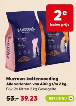 Pets Place Murrows kattenvoeding aanbieding