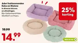 Pets Place Adori kattenmanden Koko en Mylene aanbieding