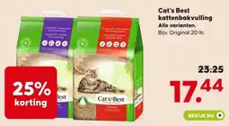 Pets Place Cat's Best kattenbakvulling aanbieding