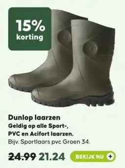 Pets Place Dunlop laarzen aanbieding