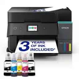 MediaMarkt EPSON EcoTank ET-4950 - Printen, kopiëren en scannen - Inkt - Kleur All-In-One-Printer aanbieding