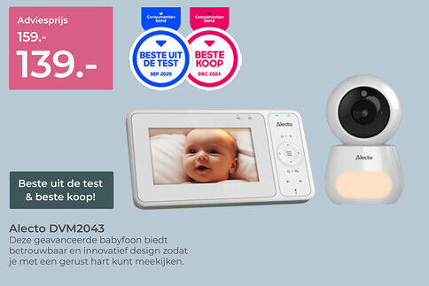 Prenatal Alecto DVM2043 aanbieding