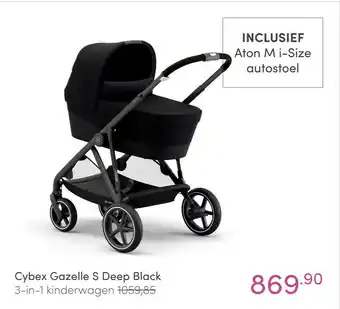 Baby & Tiener Cybex gazelle s deep-black aanbieding