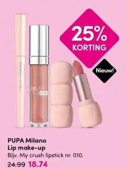 Drogisterij Visser PUPA Milano Lip make-up aanbieding