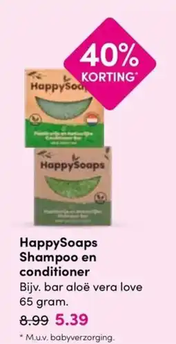 Drogisterij Visser HappySoaps Shampoo en conditioner aanbieding
