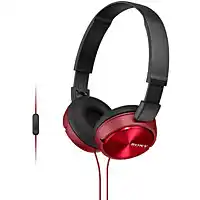 MediaMarkt SONY MDR-ZX310AP rood aanbieding