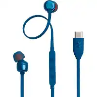 MediaMarkt JBL Tune 310C USB-C Oordopjes Blauw aanbieding