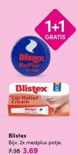 Drogisterij Visser Blistex aanbieding