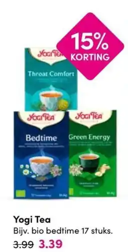 Drogisterij Visser Yogi Tea aanbieding