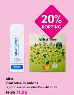 Drogisterij Visser Alka Zuurbase in balans aanbieding