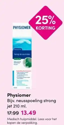 Drogisterij Visser Physiomer aanbieding